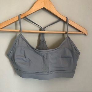 Sol and mane grey sports bra